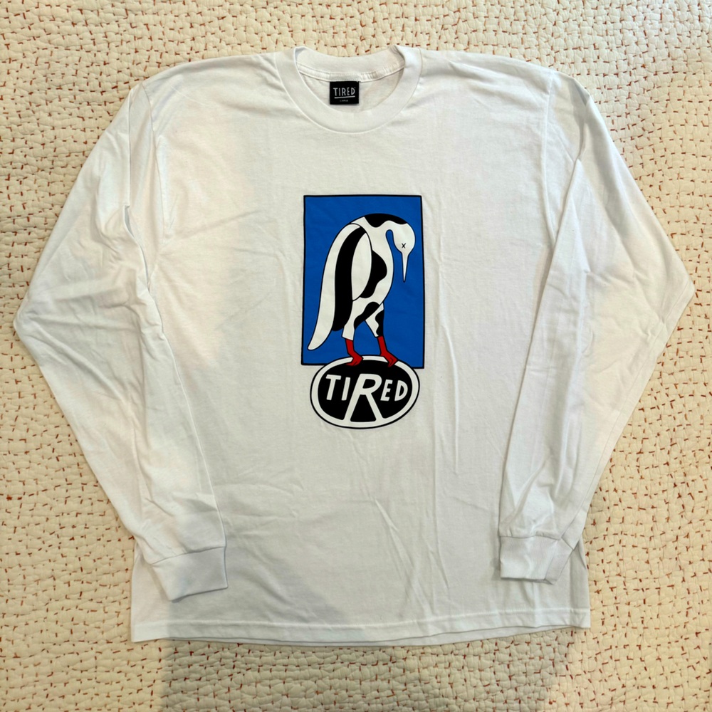 BRAND NEW Tired skateboards long sleeve tee